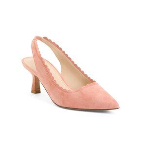 PELLE MODA Peony Suede Kelsa Slingback Heels